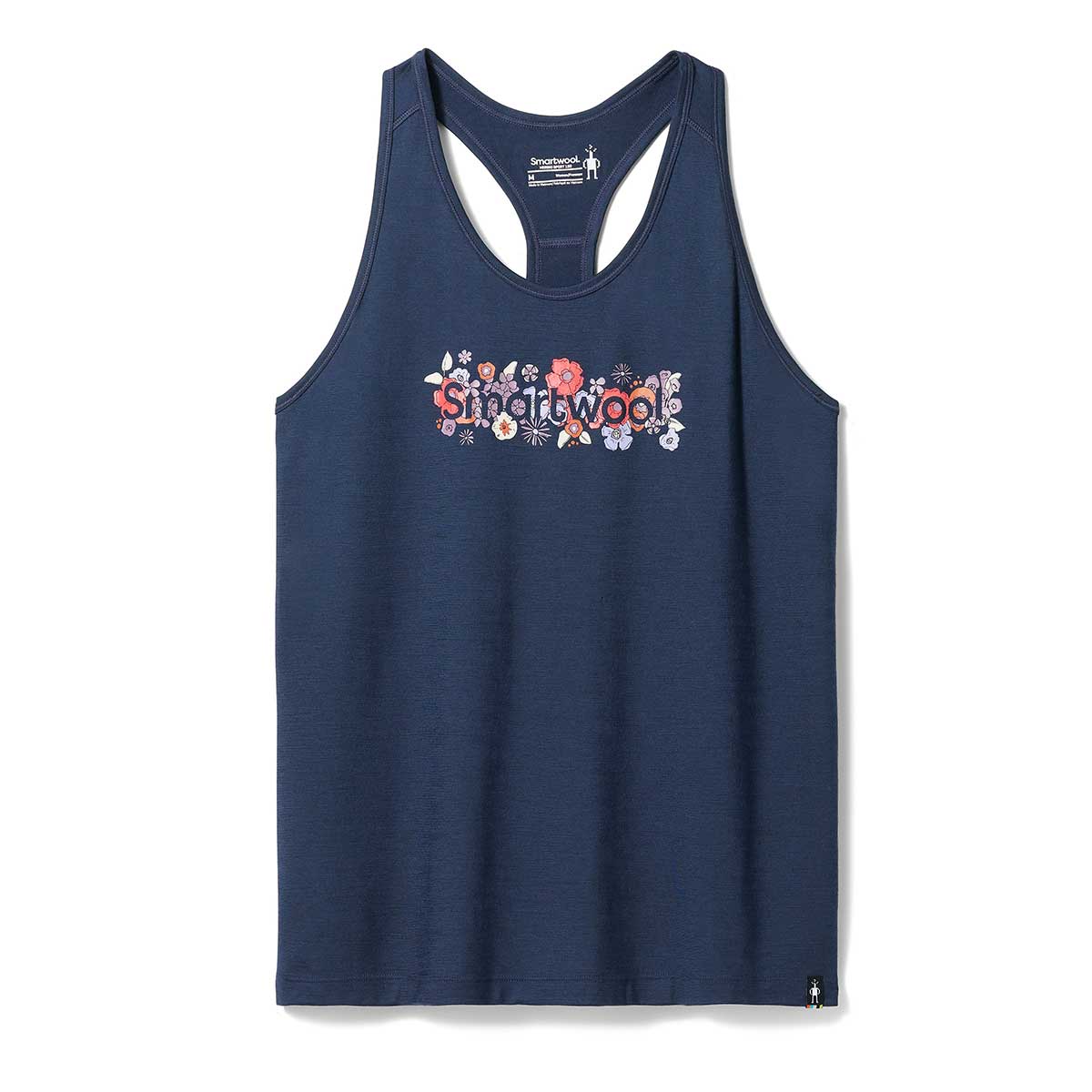 Smartwool Floral Meadow Graphic Tank Top Women's in Deep Navy